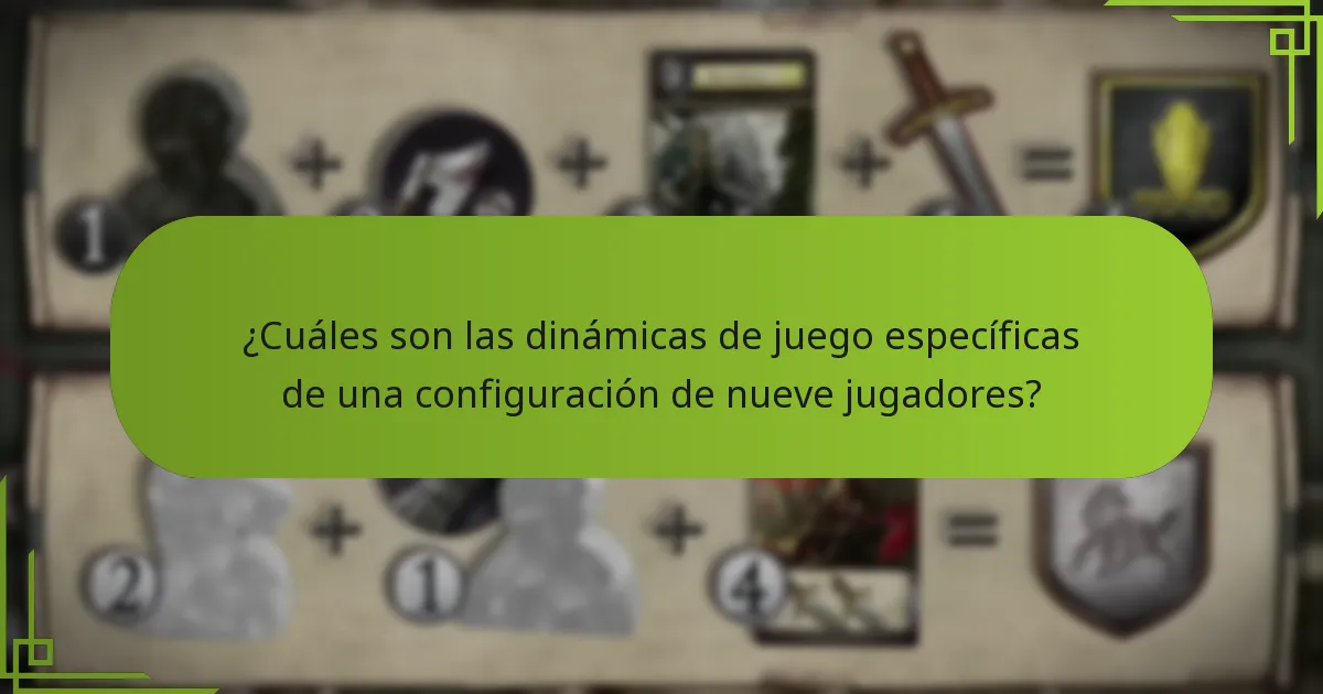 ¿Qué juegos de mesa alternativos ofrecen escenarios similares de nueve jugadores?