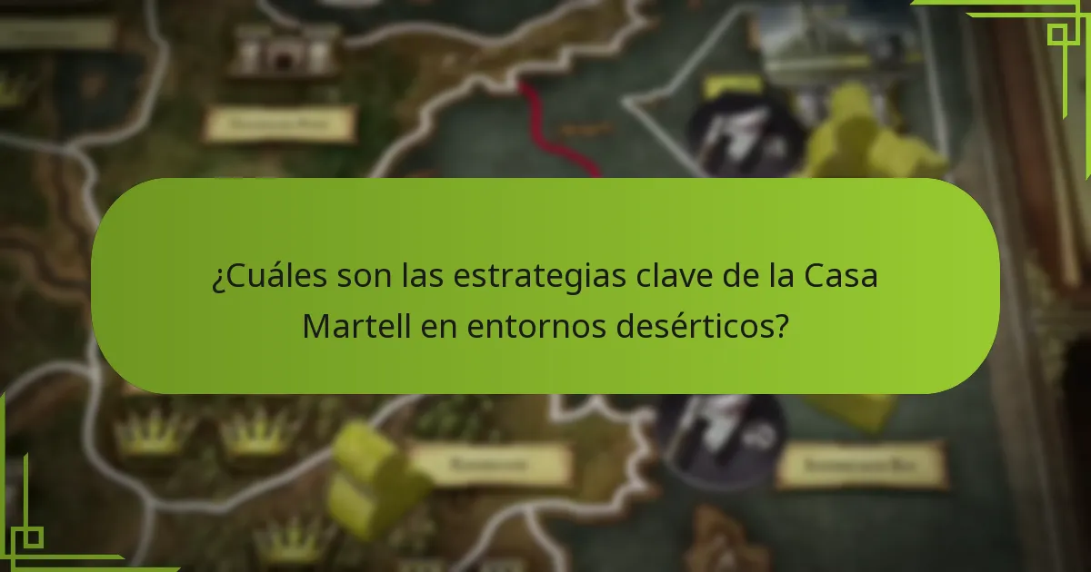 ¿Cómo se comparan las estrategias Martell con las de otras facciones?