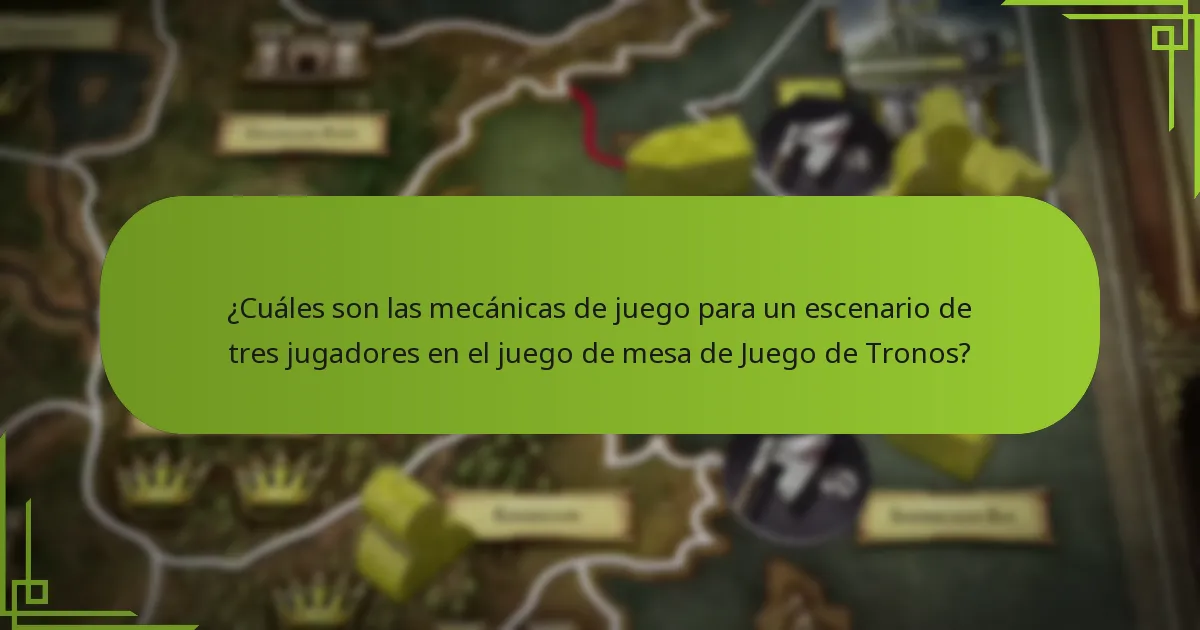 ¿Cuáles son las diferencias entre tres jugadores y otros conteos de jugadores?